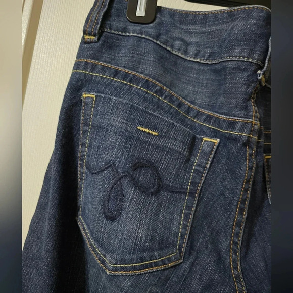 Guess Y2K Low Rise Daredevil Bootcut Jeans, Dark Wash, Size 28/32, EUC! - Picture 7 of 11